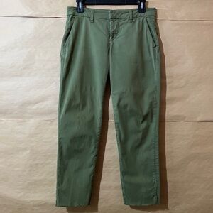 Frank & Eileen | Wicklow Pants The Italian Chino Twill Cotton Olive Green Size 0